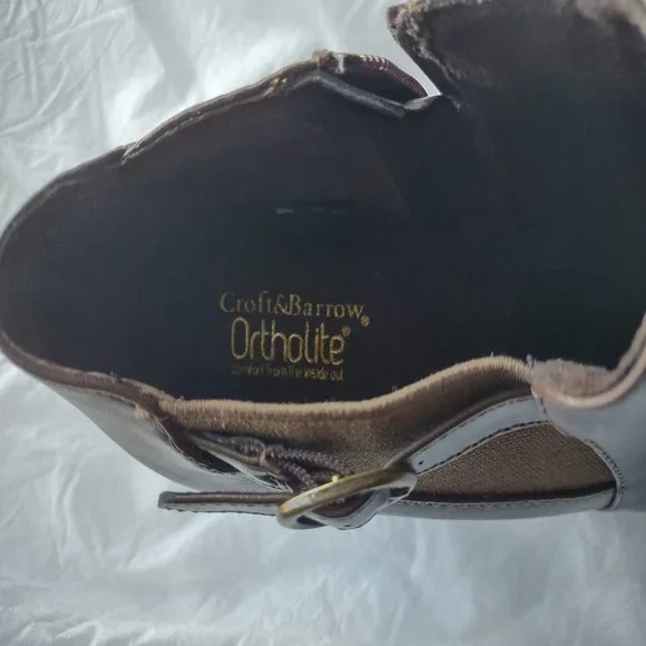 Croft & Barrow® Ines Women's Ankle Boots Brown NEW - Picture 5 of 11